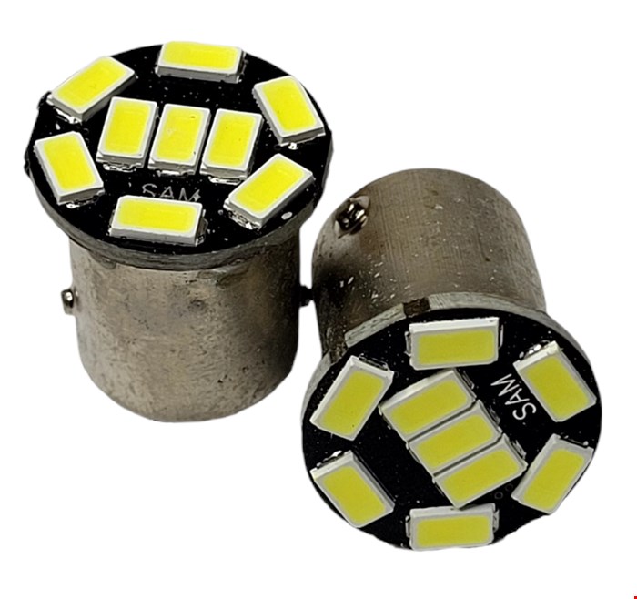 لامپ فندقی دوکنتاکت سام مدل 9 SMD بسته دو عددی